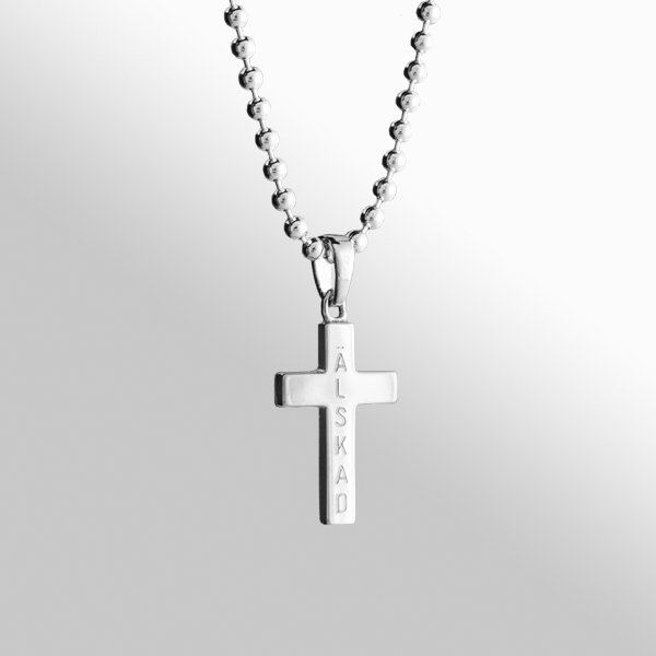 silver kors halsband dam silver kors halsband dam