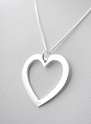 HALSBAND - Hjärtram LOVE - utan text