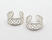 Ear Cuff Sparkle - STERLING SILVER - bild 2