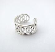 Ear Cuff Sparkle - STERLING SILVER