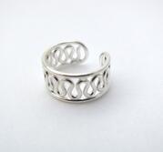 Ear Cuff Sparkle - STERLING SILVER