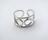 Ear Cuff Sparkle Plain - STERLING SILVER - bild 1