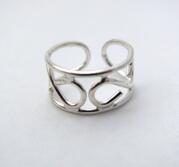 Ear Cuff Sparkle Plain - STERLING SILVER