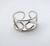 Ear Cuff Sparkle Plain - STERLING SILVER