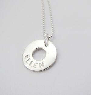 HALSBAND - Liten Cirkel (16mm)