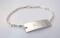 Armband med stilren bricka - bild 2