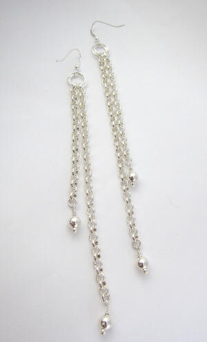 Nell of Sweden - TREND - Örhängen - Örhänge Double CHAIN